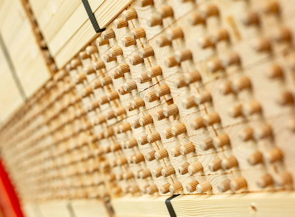 Bohrungen mit Holzdübeln aus dem Portfolio von Niermann 